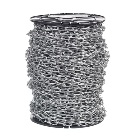 Tool No.1 Double Loop Carbon Steel Chain - 0.13 in. Dia. x 250 ft. TO2514139